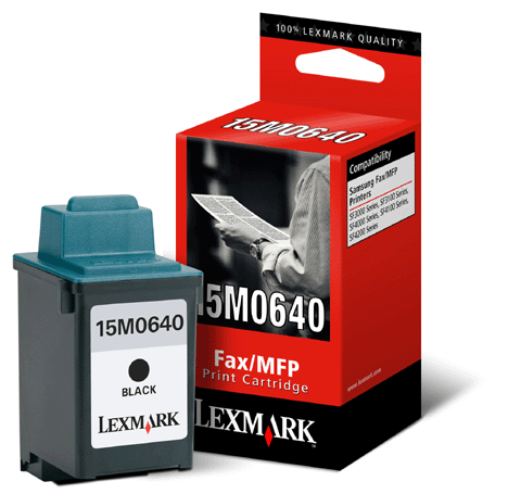 Tinteiro Lexmark  15M0640 (Preto)